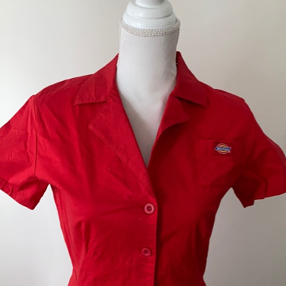 Dickies Worker Short Sleeve Minidress Sz Large - Picture 4 of 7